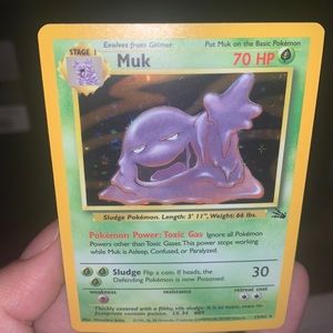 1999 Fossil Muk Rare-Holo 13/62